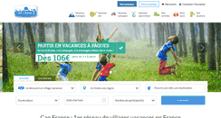 Desktop Screenshot of capfrance-vacances.com